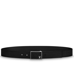 Louis Vuitton Metropole 35MM Belt In Taiga Leather M0002S