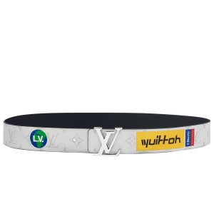 Louis Vuitton LV Initiales 40mm Belt In Monogram Canvas M0162U