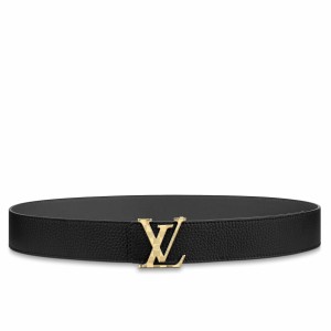 Louis Vuitton Gold Damier LV 40MM Reversible Belt M0333V