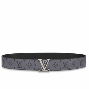 Louis Vuitton LV Line 40mm Reversible Belt In Monogram Eclipse Canvas M0373V