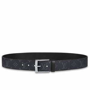 Louis Vuitton Downtown 40mm Belt In Monogram Eclipse Canvas M0375V