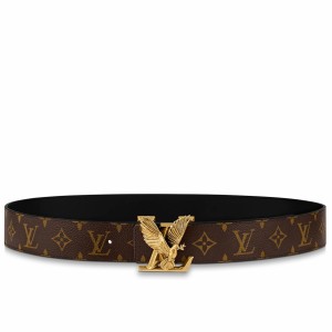 Louis Vuitton LV Dove 40MM Reversible Belt In Monogram Canvas M0577T