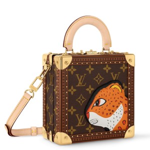 Louis Vuitton Mini Square Trunk Leopard in Monogram Canvas M11210