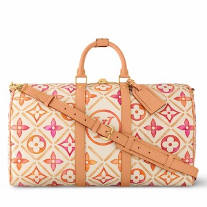 Louis Vuitton Keepall Bandouliere 45 Bag in Monogram Tiles Canvas M11251