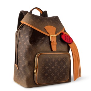 Louis Vuitton Montsouris Backpack in Monogram Dust Canvas M11540