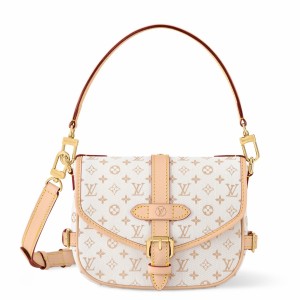Louis Vuitton Saumur BB Bag in Monogram Mini Canvas M12327