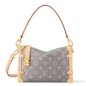 Louis Vuitton Side Trunk MM Bag in Grey Monogram Canvas M12428