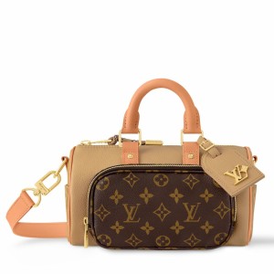 Louis Vuitton Keepall Bandouliere 25 Bag in Grained Leather M12627