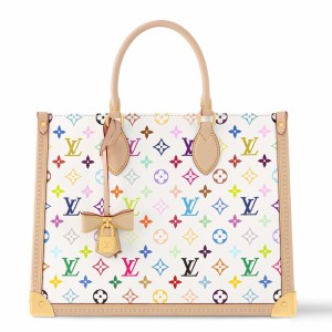 Louis Vuitton LV x TM OnTheGo MM Bag in Monogram Multicolored Canvas M13079