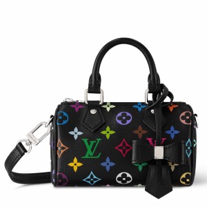 Louis Vuitton LV x TM Nano Speedy Bag in Monogram Multicolored Canvas M13406