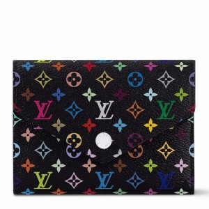 Louis Vuitton LV x TM Victorine Wallet in Monogram Multicolored Canvas M14163