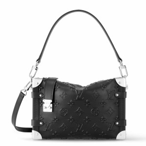 Louis Vuitton Side Trunk Bag In Monogram-debossed Calfskin M21709