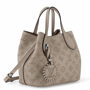 Louis Vuitton Blossom PM Bag In Galet Mahina Leather M21849