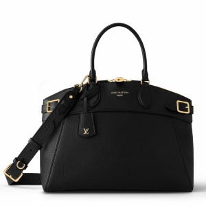 Louis Vuitton Lock It MM Bag in Taurillon Leather M22914
