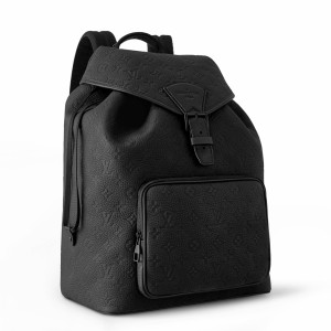 Louis Vuitton Montsouris Backpack in Monogram Taurillon Leather M23127