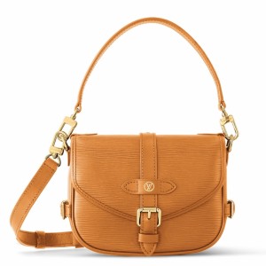 Louis Vuitton Saumur BB Bag in Brown Epi Leather M23471