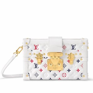 Louis Vuitton Petite Malle Bag In Monogram Lambskin M23541