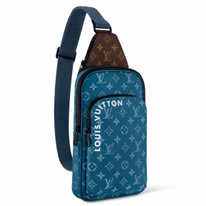 Louis Vuitton Avenue Slingbag NM in Blue Monogram Canvas M23782
