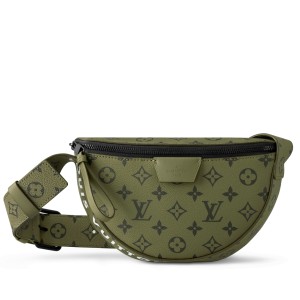 Louis Vuitton LV Moon Crossbody Bag in Green Monogram Canvas M23838