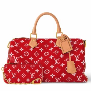 Louis Vuitton Speedy P9 Bandouliere 40 Bag in Monogram Leather M24420