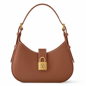 Louis Vuitton Low Key Shoulder Bag in Grained Leather M24885