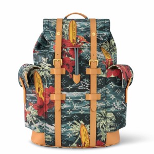 Louis Vuitton Christopher MM Backpack in Monogram Surfin Canvas M24996