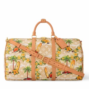 Louis Vuitton Keepall Bandouliere 50 Bag in Monogram Surfin Canvas M25002