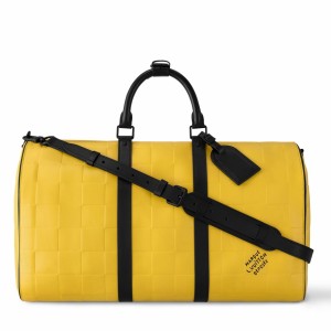 Louis Vuitton Keepall Bandouliere 50 Bag in Damier Scuba Leather M25019
