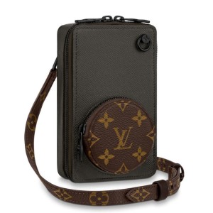 Louis Vuitton Phone Box In Taiga Leather M30581