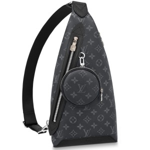 Louis Vuitton Duo Sling Bag In Monogram Eclipse Canvas M30936