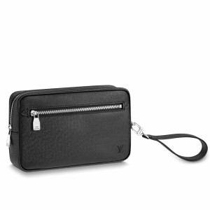 Louis Vuitton Kasai Clutch In Taiga Leather M33409