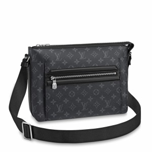 Louis Vuitton Odyssey Messenger PM Bag In Monogram Eclipse Canvas M44223