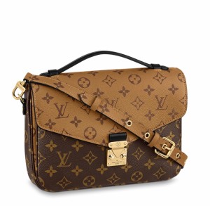 Louis Vuitton Pochette Metis Bag In Monogram Reverse Canvas M44876