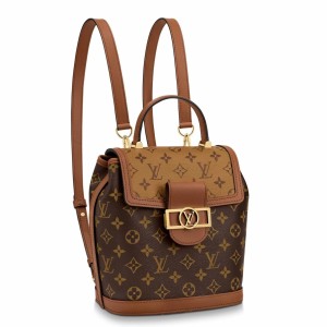 Louis Vuitton Dauphine Backpack PM In Monogram Reverse Canvas M45142