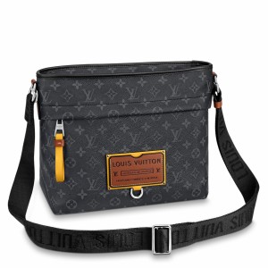 Louis Vuitton Besace Zippee Bag In Monogram Eclipse Canvas M45214