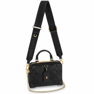 Louis Vuitton Petite Malle Souple Bag In Monogram Empreinte Leather M45393