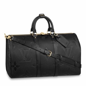 Louis Vuitton Keepall Bandouliere 45 Bag Monogram Empreinte M45532