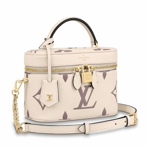 Louis Vuitton Vanity PM Bag In Bicolor Empreinte Leather M45599