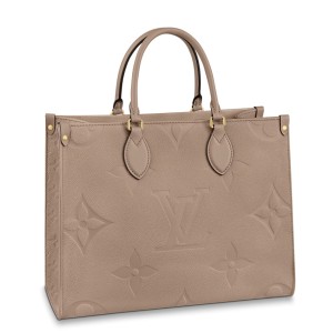 Louis Vuitton OnTheGo MM Bag In Monogram Empreinte Leather M45607