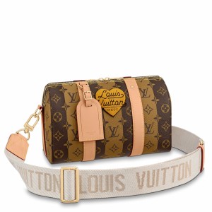 Louis Vuitton City Keepall Bag In Monogram Stripes Canvas M45963