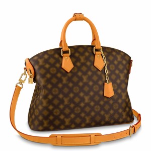 Louis Vuitton Lock It Tote In Blurry Monogram Canvas M46240