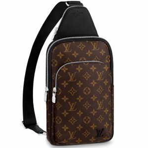 Louis Vuitton Avenue Sling Bag In Monogram Macassar Canvas M46327