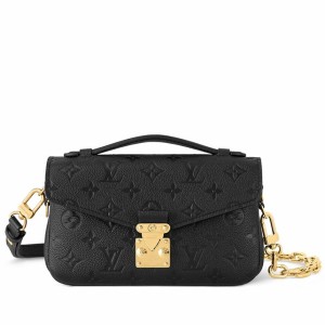 Louis Vuitton Pochette Metis East West Bag In Monogram Empreinte Leather M46595