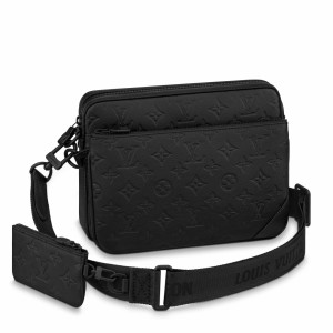 Louis Vuitton Trio Messenger Bag in Monogram-embossed Leather M46602