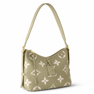 Louis Vuitton CarryAll PM Bag In Monogram Empreinte Leather M46672