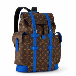 Louis Vuitton Christopher MM Backpack in Monogram Macassar Canvas M46813