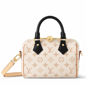 Louis Vuitton Speedy Bandouliere 20 Bag in Monogram Dune Canvas M46906