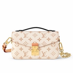 Louis Vuitton Pochette Metis East West Bag In Monogram Dune Canvas M46914