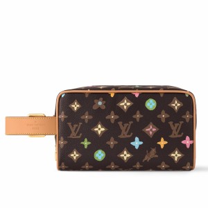 Louis Vuitton Locker Dopp Kit in Monogram Craggy Canvas M47069