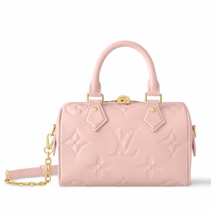 Louis Vuitton Speedy Bandouliere 20 Bag in Monogram Empreinte Leather M47136